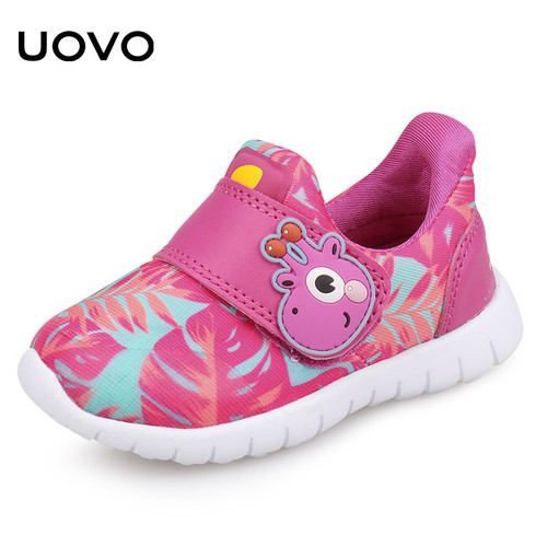 Кроссовки для девочки Розовый жираф Uovo (24) (50794000244) фото №4