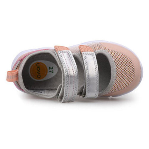 Кроссовки для девочки Chic, персиковый Uovo (27) (55237000247) фото №3