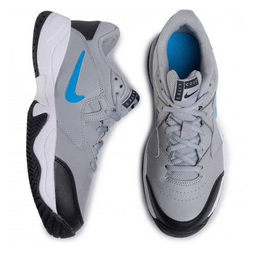 Кроссовки детские Nike JR court lite 2 grey/black (35.5) 3.5Y CD0440-005 фото №1