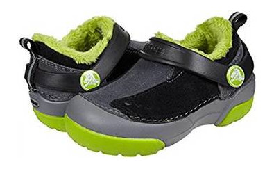 Сліпони Crocs Dawson slip-on lined sneakerps 25 (Сіро-зелені) фото №1