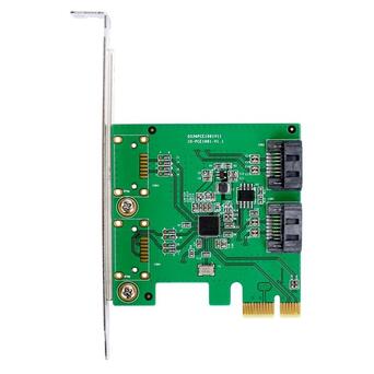 Контролер ASM1061 PCI-E-2xSATA III (AD-PCE1061-2I) фото №2