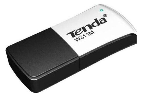 Сетевой адаптер USB TENDA W311M Wi-Fi 802.11n 150Mb, Nano фото №1