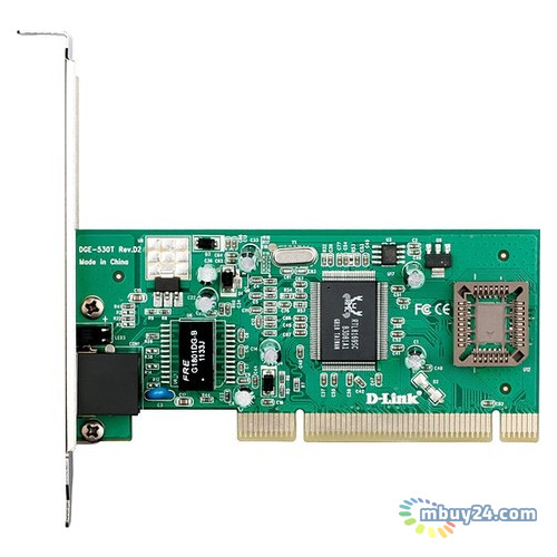 Мережева плата D-Link DGE-530T 1port 1000BaseT, PCI фото №2
