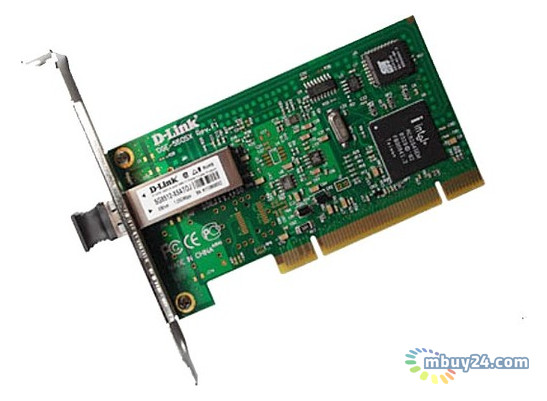 Мережева плата D-Link DGE-550SX 1port 1000BaseSX, PCI фото №1