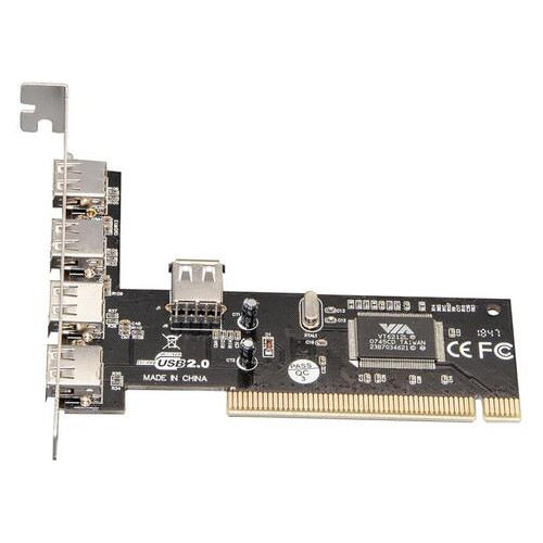 Контроллер Frime VT6212 (ECF-PCItoUSB001) PCI-USB2.0(4+1) фото №2