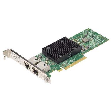Сетевая карта Dell EMC Broadcom 57416 Dual Port 10Gb Base-T PCIe Adapter Full Height kit (540-BBUO) фото №1