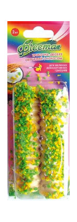 Трубочка десерт для грызунов Природа "Фиеста" Овощная (2 шт) (PR740755) фото №1