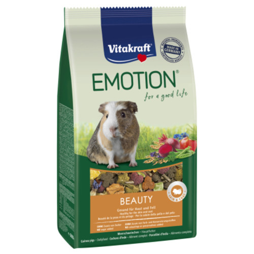 Корм для гризунів Vitakraft Emotion Beauty Selection Adult для морських свинок 600 г (4008239314581) фото №1