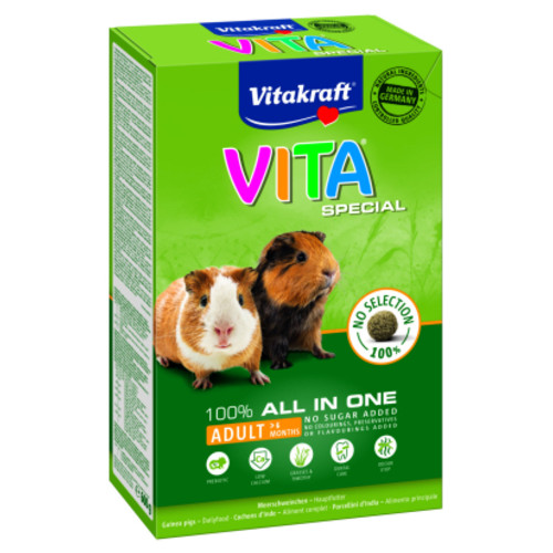 Корм для гризунів Vitakraft Vita Special для морських свинок 600 г (4008239253118) фото №1