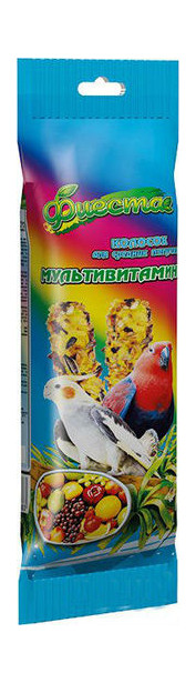 Колосок для средних попугаев Природа Фиеста мультивитамин 100г (PR740233) фото №1