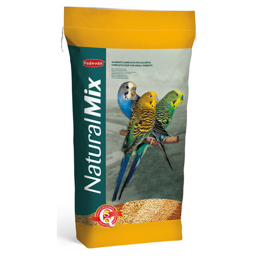 Корм для хвилястих папуг Padovan NaturalMix cocorite 20 кг фото №1