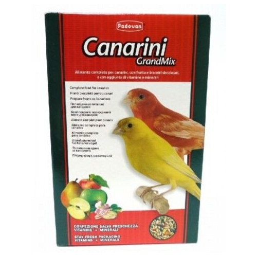 Корм для птахів Padovan GrandMix canarini для канарок 400g (PP00275) фото №1