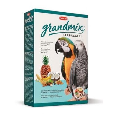 Корм для птахів Padovan GrandMix pappagalli для великих папуг 600g (PP00186) фото №1