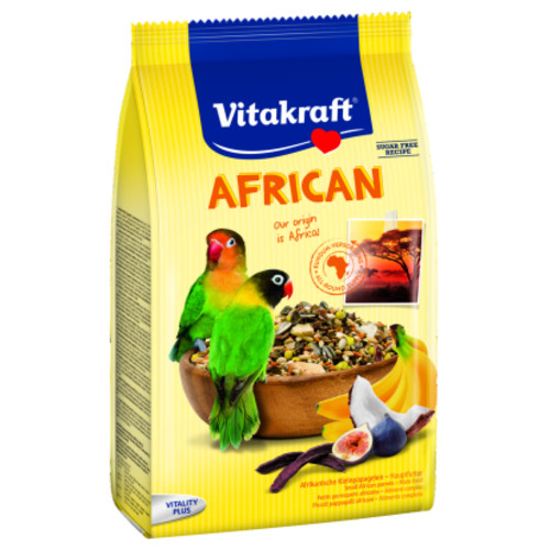Корм для птахів Vitakraft African для нерозлучників та інших маленьких африканських папуг 750 г (4008239216410) фото №1