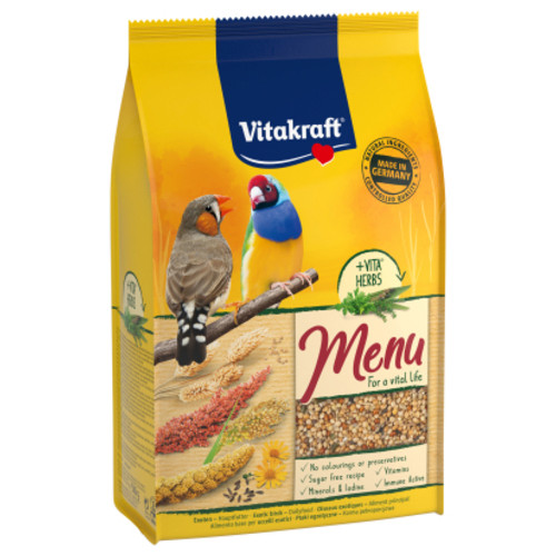Корм для птахів Vitakraft Premium Menu Exotis для екзотичних птахів 500 г (4008239213181) фото №1