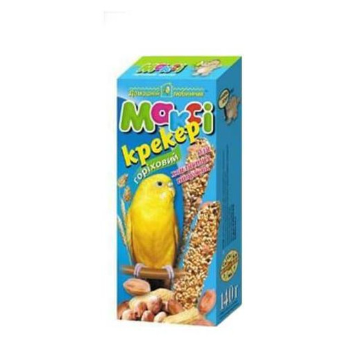 Крекер Максі для хвилястих папуг мікс (6 смаків в упаковці) (22277) фото №1