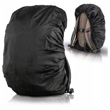 Чохол-дощовик для рюкзака Nela-Style Raincover до 30L чорний фото №1