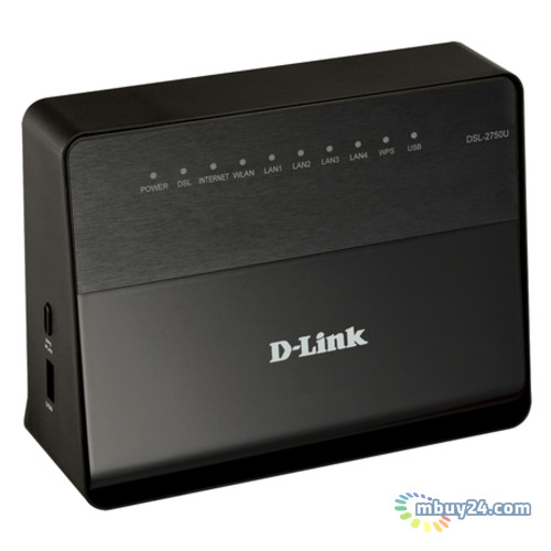 ADSL2 модем D-Link DSL-2750U фото №1
