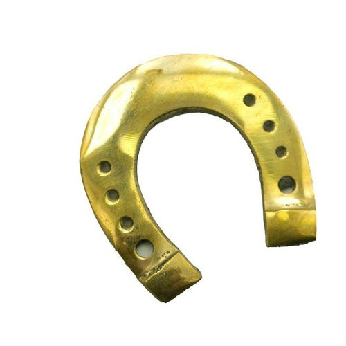 Подкова бронзовая Даршан Brass Naal Plain small 5х5 х0,2 см (23117) фото №1