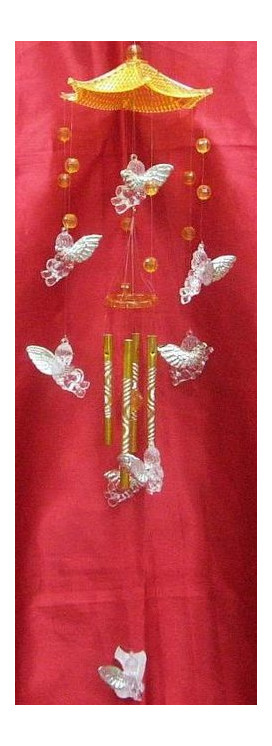 Музыка ветра Даршан Ангелы с золотыми крыльями B137 A10911 (21626) фото №1
