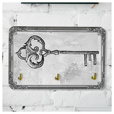 Ключниця настінна маленька, 10х15 см Старовинний ключ KEDL_21S014 фото №1