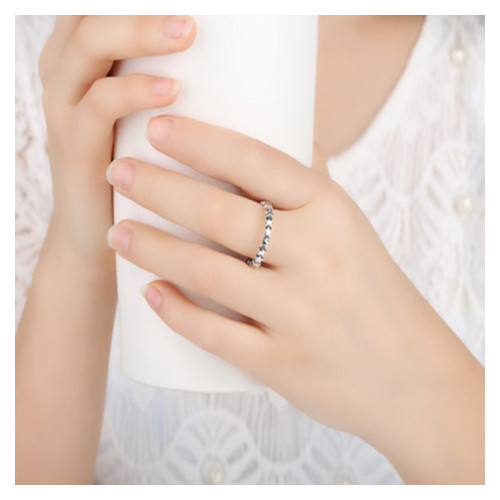 Кольцо серебряное женское Wostu Звездный шлейф размер 17.3 Стерлинговое серебро 925 фото №2