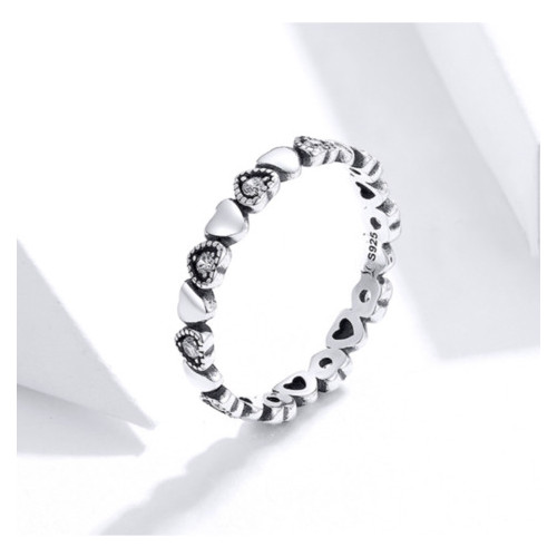 Кільце срібне жіноче Wostu Формула любові розмір 18.8 Стерлінгове срібло 925 фото №4
