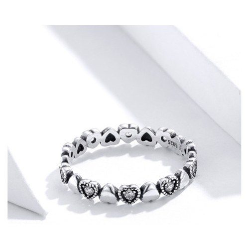 Кільце срібне жіноче Wostu Формула любові розмір 18.8 Стерлінгове срібло 925 фото №1