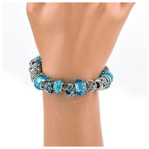 Жіночий браслет Primo Sharm у стилі пандору Blue фото №6