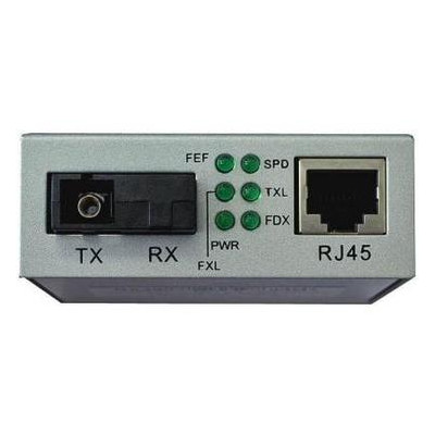 Медіаконвертер Step4Net 10/100Base-TX в 100Base-FX, SM, 1550nm, SC/PC, 20km (MC-D-0,1-1SM-1550nm-20) фото №1