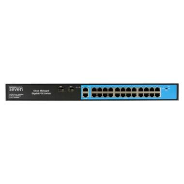 Коммутатор сетевой SEVEN Systems GPS424 фото №5