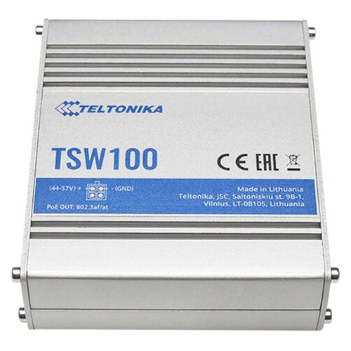 Коммутатор Teltonika TSW100 (TSW100000000) фото №3