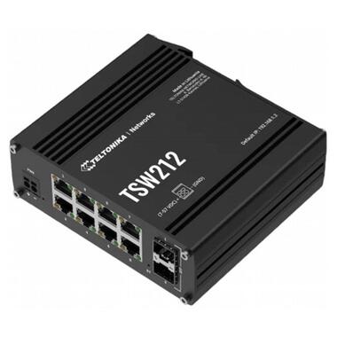 Комутатор керований Teltonika 8xGIGABIT/2xSFP без БЖ (TSW212) фото №1