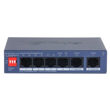 Коммутатор Dahua DH-CS4006-4ET2GT-36 PoE фото №2
