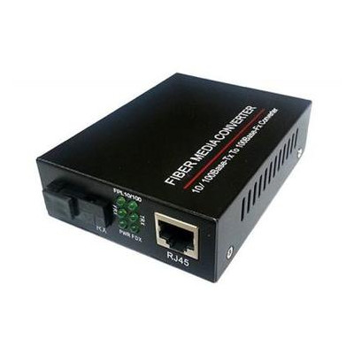 Медіаконвертер FoxGate 10/100Base-TX на 100Base-F 1310nm SM SC/PC 20 км (EC-B-0.1-1SM-1310nm-20) фото №1