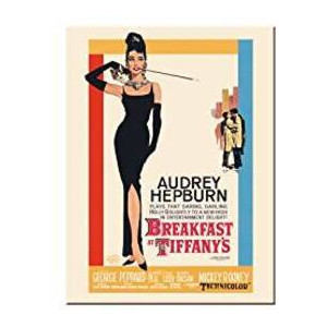 Магніт 8x6 см Audrey Hepburn Breakfast At Tiffanys Nostalgic Art (14180) фото №1