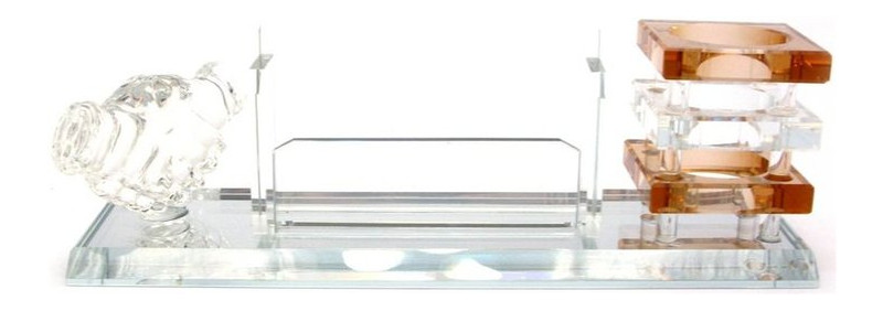 Подставка Даршан для ручки и визиток стекло BT028 22х7х6,5 см (27028) фото №2