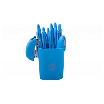 Підставка для ручок Buromax Rubber Touch Блакитний (BM.6352-14) фото №4