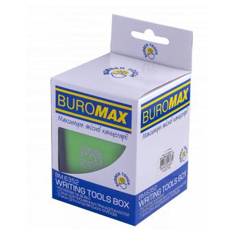 Підставка для ручок Buromax Rubber Touch Світло-зелений (BM.6352-15) фото №2