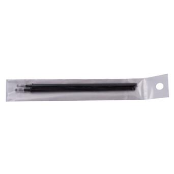 Стрижень гелевий Buromax для ручки Пиши Стирай ERASE SLIM чорний 2 шт. у блістері (BM.8076-02) фото №2