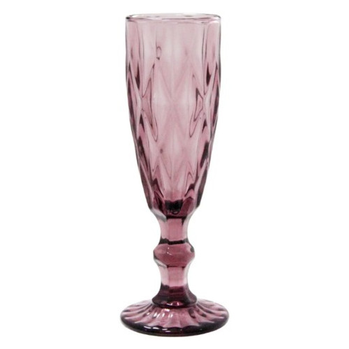 Келих для шампанського 150 мл Смарагд рожевий OLens 34215-5-3 фото №1