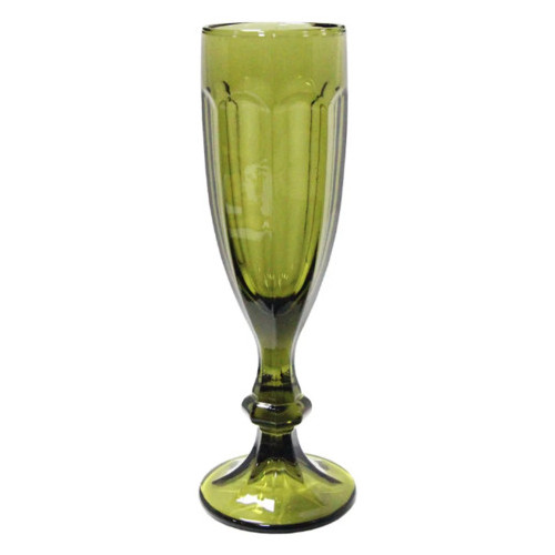 Келих для шампанського OLens Відень 16952-25 150 л зелений фото №1