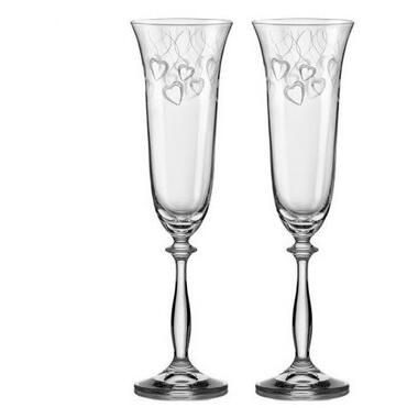 Келихи для шампанського Bohemia Angela 190 мл 2 штуки (40600/C5776/190/2) фото №1