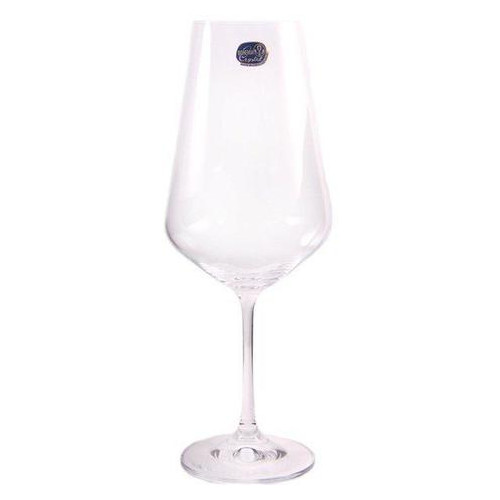 Набор бокалов для вина Bohemia Sandra b40728-M8441 450 мл 6 предметов фото №1