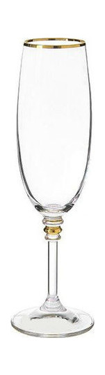 Набор бокалов для шампанского Bohemia Olivia 190 мл 6 шт (b40346-20314) фото №1