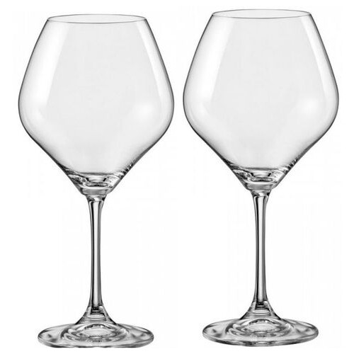 Набір бокалів для вина Bohemia Amoroso 450 мл 2 шт Crystalex (40651 450 BOH) фото №1