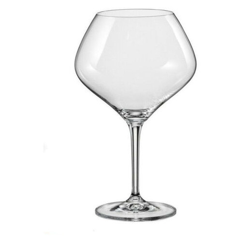 Набір бокалів для вина Bohemia Amoroso 470 мл 2 шт Crystalex (40651 470 BOH) фото №2