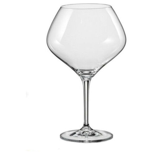 Набір бокалів для вина Bohemia Amoroso 470 мл 2 шт Crystalex (40651 470 BOH) фото №1