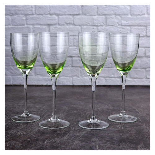 Набор бокалов Luminarc Variation Shades Green для вина 240 мл 4 шт (D4852) фото №1