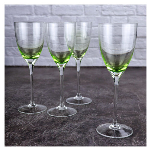 Набор бокалов Luminarc Variation Shades Green для вина 240 мл 4 шт (D4852) фото №2